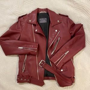- Zara leather jacket
